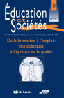 Numéro 18 Education et sociétés